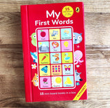 My First Words: 15 Mini Board Books Box Set