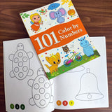 101 Color By Numbers: Fun Activity Book For Children