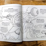 My First Book About the Five Senses (With full-page illustrations to color)