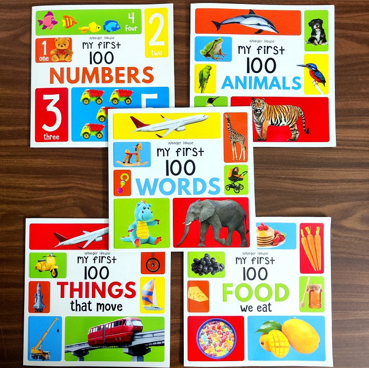 My First 100 Box Set - A Pack of Five Picture Books for Children by ...