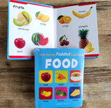 Early Learning Padded Book of Food : Padded Board Books For Children