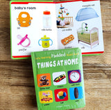 Early Learning Padded Book of Things At Home : Padded Board Books For Children