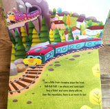 Pop-up Transport - Train - Gorgeously Illustrated Pop-up Book For Children