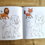 Little Artist Series Animals: Copy Colour Books