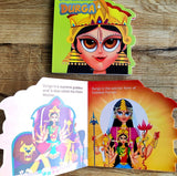 My First Shaped Board Book: Illustrated Goddess Durga Hindu Mythology Picture Book Age 2+