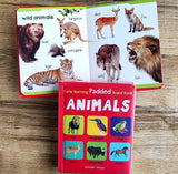 Early Learning Padded Book of Animals : Padded Board Books For Children