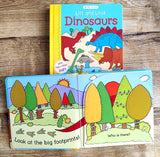 Lift and Look Dinosaurs (Lift-the-flaps board book)