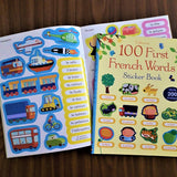 100 First French Words Sticker Book