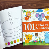 101 Color By Numbers: Fun Activity Book For Children