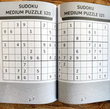 Sudoku - Brain Games For Smart Minds Level 2 Medium : Brain Booster Puzzles for Kids, 120+ Fun Games