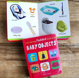 Early Learning Padded Book of Baby Objects : Padded Board Books For Children