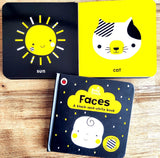 Baby Touch: Faces: A black-and-white book