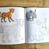 Little Artist Series Animals: Copy Colour Books