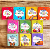 My First Library of Learning (Box Set): Complete collection of 10 early learning board books (homeschooling/preschool/baby, toddler)