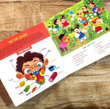 Visual Dictionary: My Body (Ages 3 and up | First Library | Early Learning Board Books)