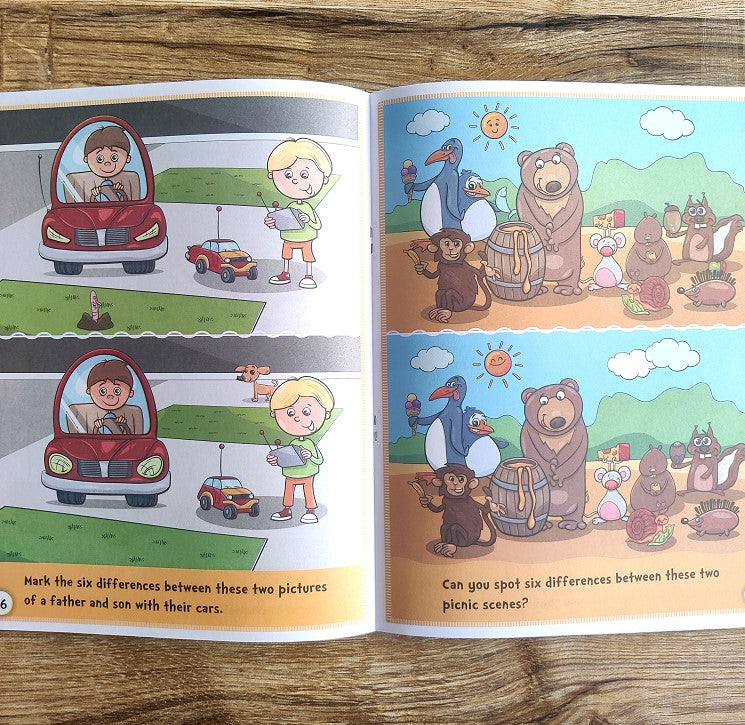 Spot The Differences : First Fun Activity Books For Kids by Wonder ...