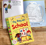 My Day at School Activity and Sticker Book