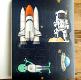 Pop-Out in the Space- With 3D Models Colouring and Stickers