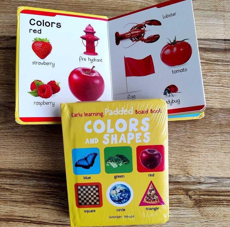 Colours Book. Amazon Early Learning Padded Book of Colors and Shapes : Padded Board Books ...