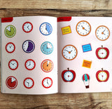 Tell the Time Sticker Activity Book: Fun Activity Book for Children, 100 + Stickers 