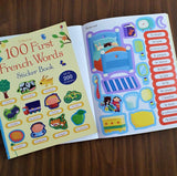 100 First French Words Sticker Book