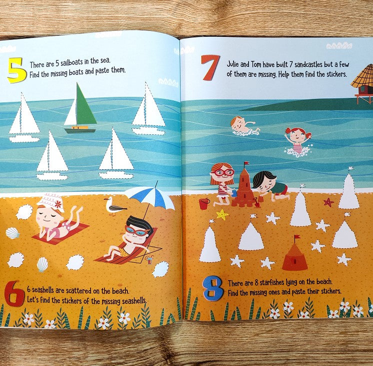 My First Numbers Sticker Book: Exciting Sticker Book With 100 Stickers ...