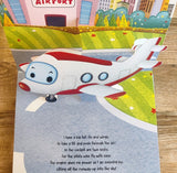 Pop-up Transport - Airplane - Gorgeously Illustrated Pop-up Book For Children