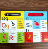 My Big Wipe And Clean Book of Alphabet for Kids : Capital And Small Letters