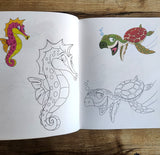 Little Artist Series Sea Animals : Copy Colour Books