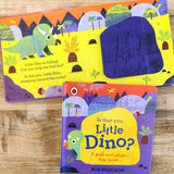 Is That You, Little Dino? (A pull-and-slide flap book)