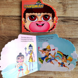 My First Shaped Board Book: Illustrated Lord Hanuman Hindu Mythology Picture Book for Kids Age 2+