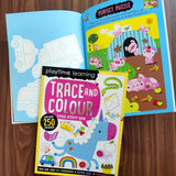 Playtime Learning Trace and Colour (Sticker Activity Book)