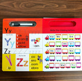 My Big Wipe And Clean Book of Alphabet for Kids : Capital And Small Letters