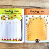 Reusable Wipe And Clean Book Tracing - Lines Patterns : Trace And Practice Patterns