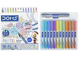 DOMS Super Soft Tip Pastel Shades Brush Pens Set