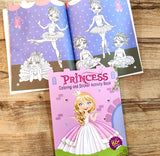 Princesses - Coloring and Sticker Activity Book (With 150+ Stickers)