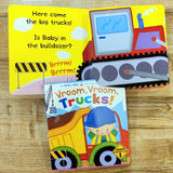 Vroom, Vroom, Trucks! (A Karen Katz Lift-the-Flap Book)