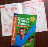 Practise Times Tables for Ages 7-9 (Workbook)