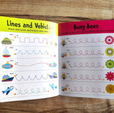 Reusable Wipe And Clean Book Tracing - Lines Patterns : Trace And Practice Patterns