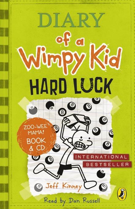 Diary of a Wimpy Kid: Hard Luck book & CD by Jeff Kinney
