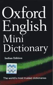 Oxford English Mini Dictionary - Indian Edition by NA