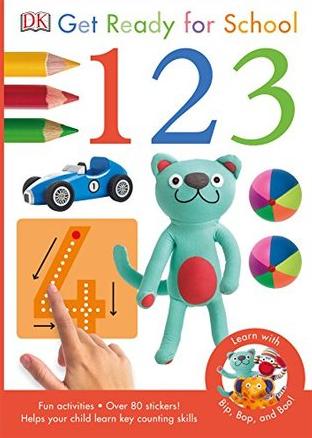Get Ready for School: 1,2,3 by DK