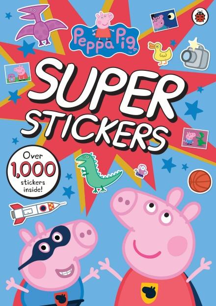 Peppa Pig Super Stickers Activity Book by NA