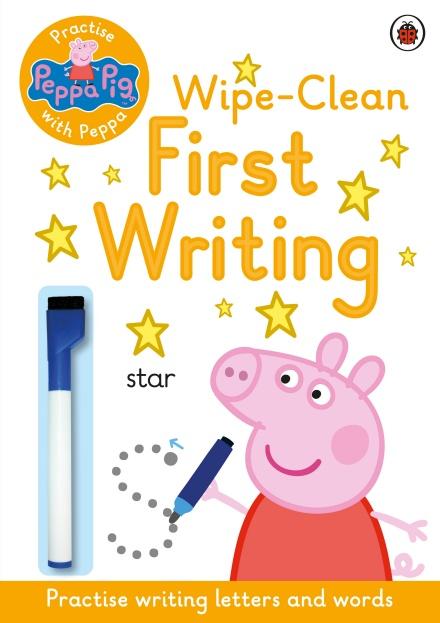 Peppa Pig: Practise with Peppa: Wipe-Clean First Writing by Ladybird