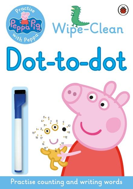 Peppa Pig: Practise with Peppa: Wipe-clean Dot-to-Dot by Ladybird