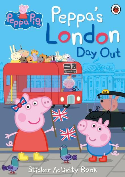 Peppa's London Day Out Sticker Activity Book by Ladybird