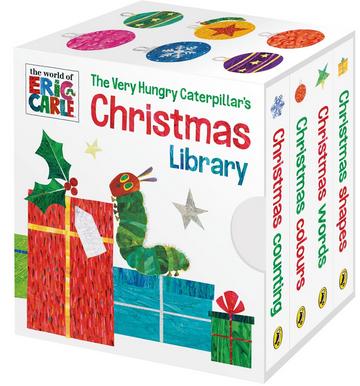 The Very Hungry Caterpillar's Christmas Library by Eric Carle