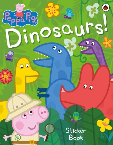 Peppa Pig: Dinosaurs! Sticker Book by Ladybird
