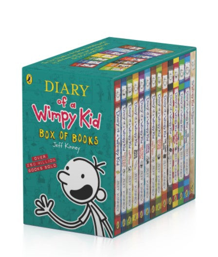 Diary of a Wimpy Kid - Box set (14 books) by Jeff Kinney