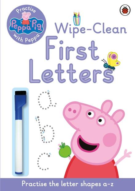Peppa Pig: Practise with Peppa: Wipe-Clean First Letters by Ladybird